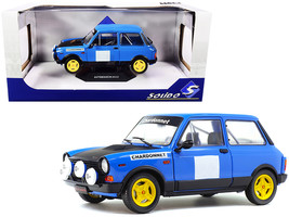 1980 Autobianchi A112 Abarth Blue "Chardonnet" Rally Car 1/18 Diecast Model Car  - $80.04