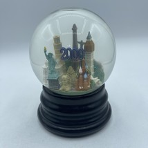 Saks Fifth Avenue World 2000 Musical Snow Globe Retired Millennium Landmarks - £20.04 GBP