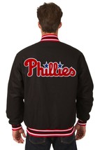 MLB Philadelphia Phillies JH Design Wool Reversible Jacket Embroidered  Logos - $179.99