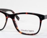 Claudio Lopez CLA1382 Col. 3 DEMI BROWN / TORTOISE EYEGLASSES FRAME 53-1... - $77.37