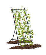 74 Inch Tall Garden Trellis for Flower Vine Vegetable Fruit Pea-Black - ... - $1,918.15 MXN