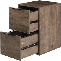 LUCYPAL 2 Drawer Wooden File Cabinet,Vertical Storage Filing Cabinet with - $129.99