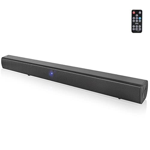 Pyle Wave Base Bluetooth Soundbar - TV Tabletop Speaker, Home Theater &amp; ... - $35.09