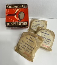 CESCO Healthguard Respirator Product Box ONLY + Extra Pads - Vintage 1950&#39;s? - £9.44 GBP