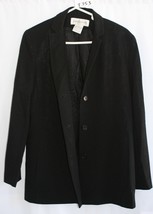 JONES NEW YORK BLACK SIZE 8 3 BUTTON FRONT BLAZER #8353 - $11.25