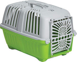 MidWest Spree Plastic Door Travel Carrier Green Pet Kennel X-Small - 1 count Mid - £36.65 GBP