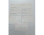 Lot Of (7) Warhammer Fantasy Army Notecards - £30.28 GBP