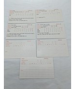 Lot Of (7) Warhammer Fantasy Army Notecards - £30.05 GBP