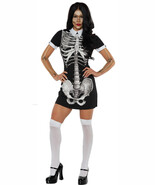 UNDERWRAPS Women&#39;s Preppy Boneyard Skeleton School Girl Dress Costume Sm... - $137.27 CAD