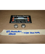 OEM 69 Mercedes 220D W114 W115 WINDSHIELD WIPER ARM NUTS TRIM COVER - £26.01 GBP