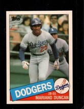 1985 Topps Traded #32 Mariano Duncan Nm (Rc) Dodgers *AZ0470 - £1.91 GBP