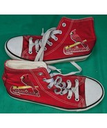 St. Louis Cardinal Baseball High Top Canvas Shoes US Size Women 8 Men 5 ... - $332.19 MXN