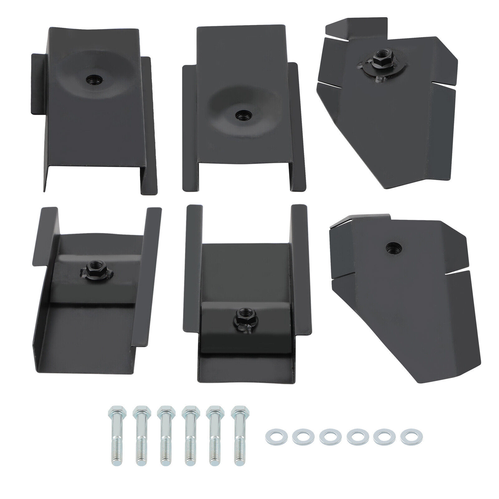 Front Rear Middle Full Tub Body Mount Repair Set Fit For Jeep TJ Wrangler 97-06