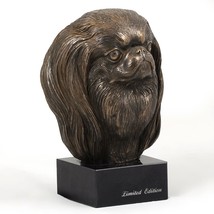 Japanese Chin, dog marble statue, limited edition, ArtDog - £106.64 GBP