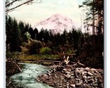 Mt Hood Near Portland Oregon OR 1908 DB Postcard T1 - $4.90