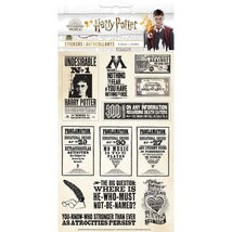 Harry Potter Papers &amp; Proclamations Sticker Sheet for Scrapbooking &amp; Crafts - $4.95