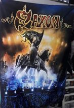 SAXON Heavy Metal Thunder Live FLAG CLOTH POSTER BANNER CD Heavy Metal - £15.73 GBP