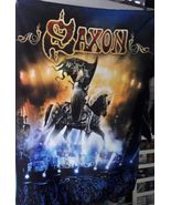 SAXON Heavy Metal Thunder Live FLAG CLOTH POSTER BANNER CD Heavy Metal - £15.71 GBP