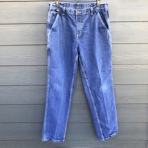 Carhartt FR NFPA 2112 Cat 2 Jeans Model Men&#39;s Size 40X33 Carpenter Baggy 1990s - £19.63 GBP