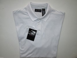 Axcess 3YRU0752 Stripes Short Sleeve Men’s Polo T-Shirt Pure White M MSRP $34 - £10.75 GBP