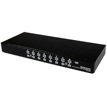 StarTech.com 16 Port Rackmount USB KVM Switch Kit with OSD and Cables - 1U, TAA  - $824.31