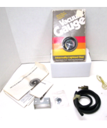New Old Stock Vintage Accurate Performance Black 2&quot; Vacuum Gauge - £44.77 GBP