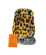 Monarque Leopard Animal Print Crossbody Clutch Sling Zip Purse Bag with ... - £19.69 GBP