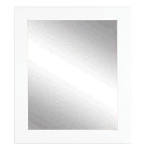 BrandtWorks Home Decorative Pure White Wall Mirror 32&quot; x 55&quot; - $291.51