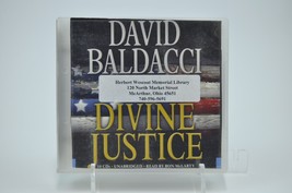 Divine Justice By David Baldacci Audio Book Ex Library - $9.99