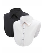 Eyibenlilan 2 Pieces Dickey Fake Collar Shirts Blouse Half Shirt Collar ... - $27.71