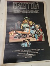 Led Zepplin THE SONG REMAINS THE SAME  1976 one sheet movie poster Linen... - $396.00