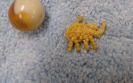 Vintage Cracker Jack Gumball prize charm Pearly Elephant animal - $5.00