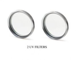 Two 2 Uv Filters For Panasonic SDR-S26P/PC SDR-S26P SDRH80PPC SDR-H90 SDR-H90P - £8.38 GBP