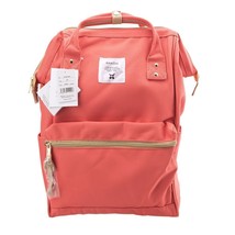 2022 Anello Orange Pink Japan Unisex Fashion Backpack Rucksack Diaper Travel Bag - £14.03 GBP