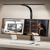 Desk Lamp For Home Office, 24W Led Desk Lamp With Clamp - 25 Lighting Modes Dimm - £74.69 GBP