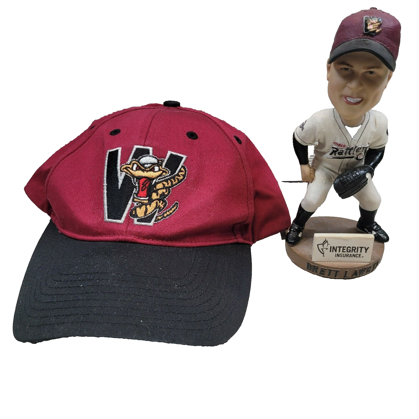 Primary image for Wisconsin Timber Rattlers Snapback Hat Brett Lawrie Integrity Ins Bobblehead
