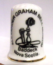 Alexander Graham Bell Museum, Baddeck, Nova Scotia Souvenir Thimble - £7.89 GBP