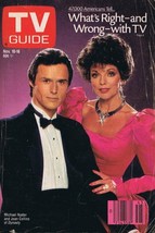 ORIGINAL Vintage Nov 10 1984 TV Guide Dynasty Joan Collins Michael Nader - £11.82 GBP