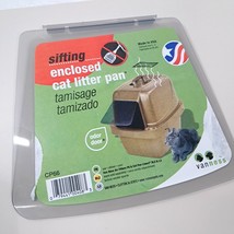 Van Ness litter box door replacement clear smoke Vanness for tan brown c... - $21.02 CAD