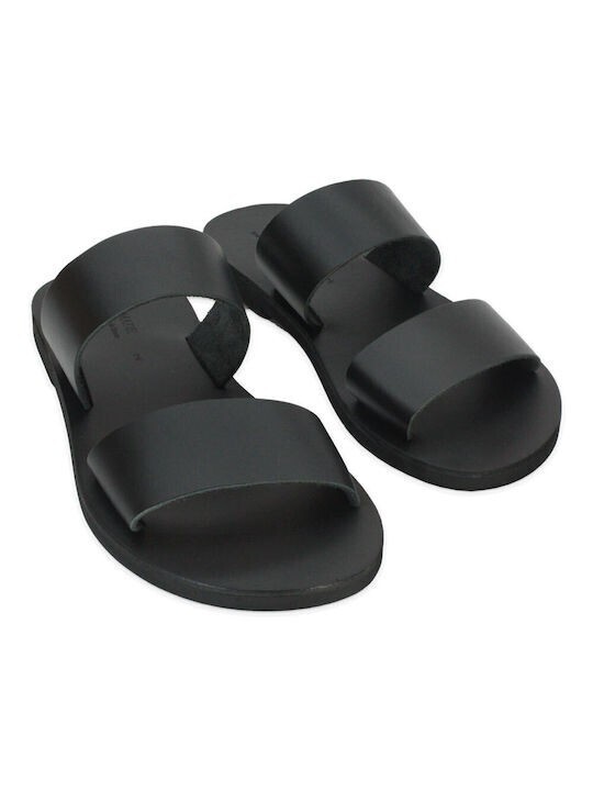Leder Sandalen Herren Schwarz EUR 45 Item image 3