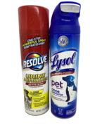 Resolve Urine Destroyer &amp; Lysol Pet Odor Eliminator Aerosol NEW - $18.99