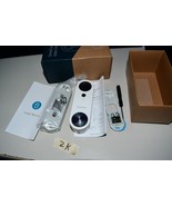 SimpliSafe SSDB3 Video Doorbell Camera SimpliCam White New 2k - $117.42 CAD