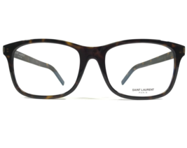 Saint Laurent Brille Rahmen Sl 288/F Slim 002 Schildplatt Quadratisch 55... - $168.29