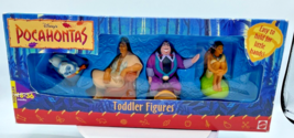 Disney Pocahontas Toddler Figures Kids Play Set of 4 Vintage Mattel 1995... - $14.24
