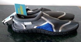 Fresko Children Toddler Kids Slip on Aqua Socks Pool Beach Water Shoe Sz 2 Blue - £7.82 GBP