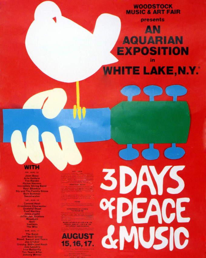 Woodstock 11x14 Promotional Poster cult bird artwork - £12.04 GBP
