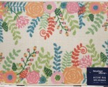 Printed Kitchen Accent Rug (17&quot;x28&quot;) MULTICOLOR LEAVES &amp; FLOWERS, NR - £14.79 GBP