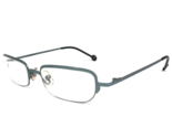 Vintage la Eyeworks Eyeglasses Frames TAB 576 Gray Blue Rectangular 48-2... - $60.66