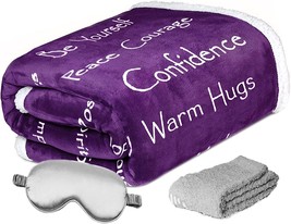 Bestsweetie Cancer Gifts After Surgery Energy Soft Sherpa Blankets Care Package - £29.70 GBP