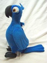 Kohl&#39;s Rio 2 Soft Blue Blu The Macaw Parrot 12&quot; Plush Stuffed Animal Toy - £14.87 GBP